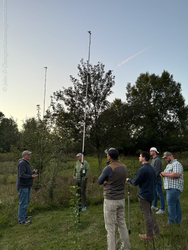 Bat Acoustic Workflow & Eastern Call ID Workshop - Carlisle, PA & Online September 30-October 2, 2025