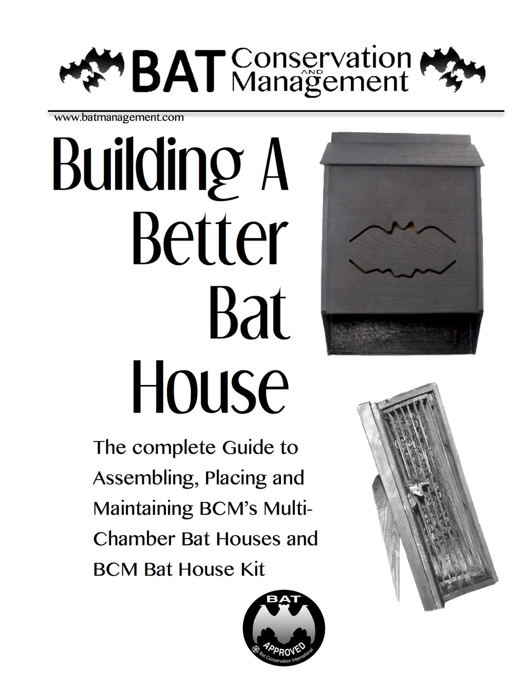 Bat Management Bat House Manuals – Bat Conservation and Management, Inc.