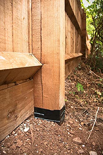 POSTSAVER Rot Protection Sleeve | for (3.5” x 3.5”) or (4.7 Dia) Posts | Protect Wood Posts from Ground-Line Rot | 1 Piece (SKU 4.5)