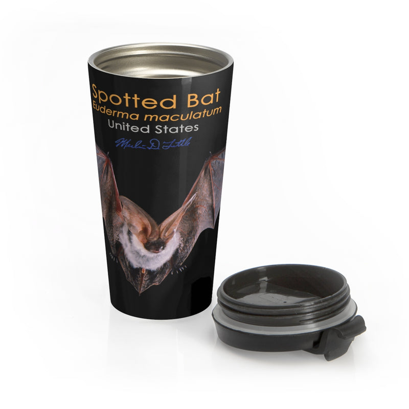Spotted Bat Stainless Steel Travel Mug