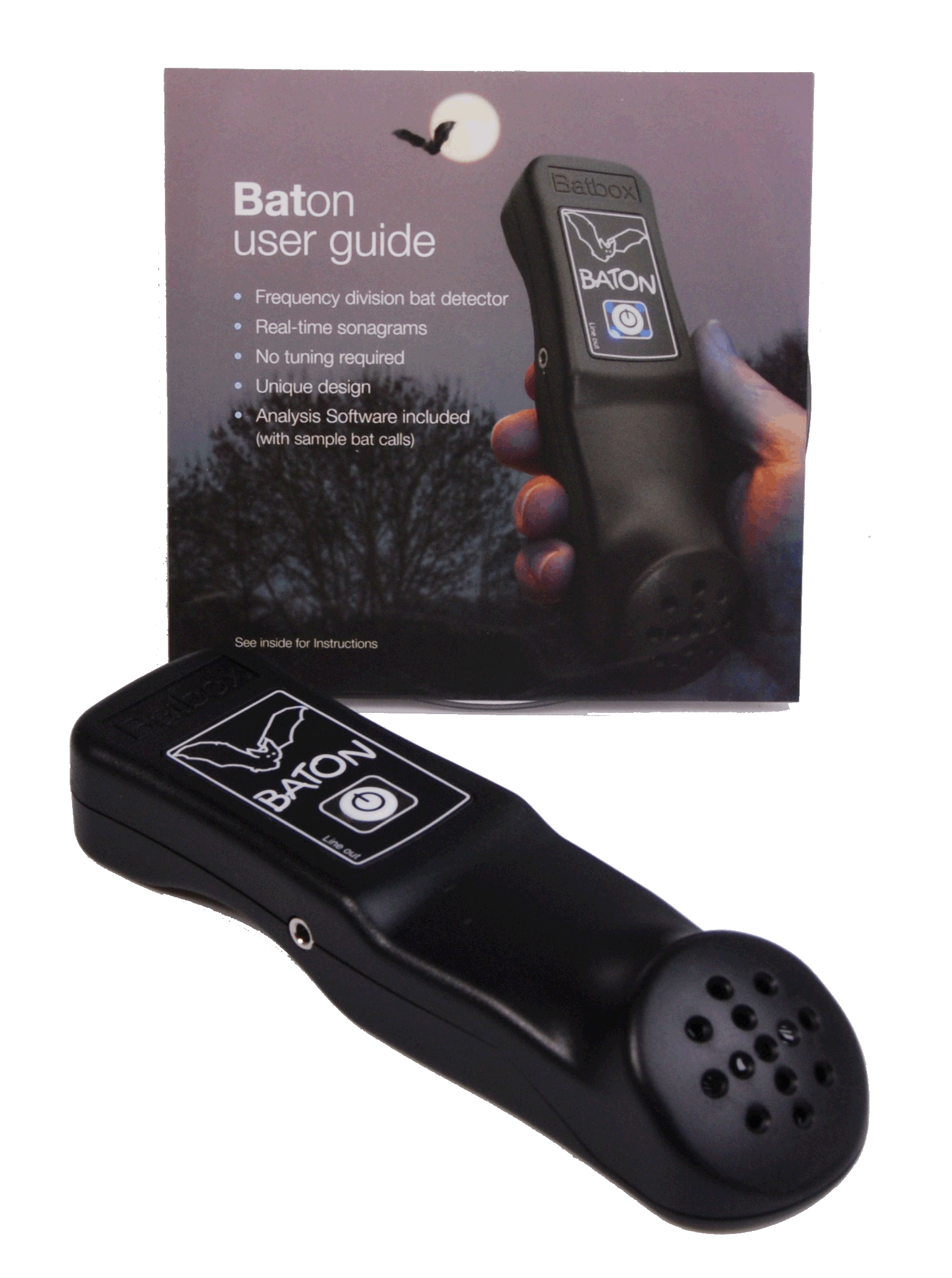 Batog Device Batbox Baton with BatScan visualizer software – Bat Conservation and ...