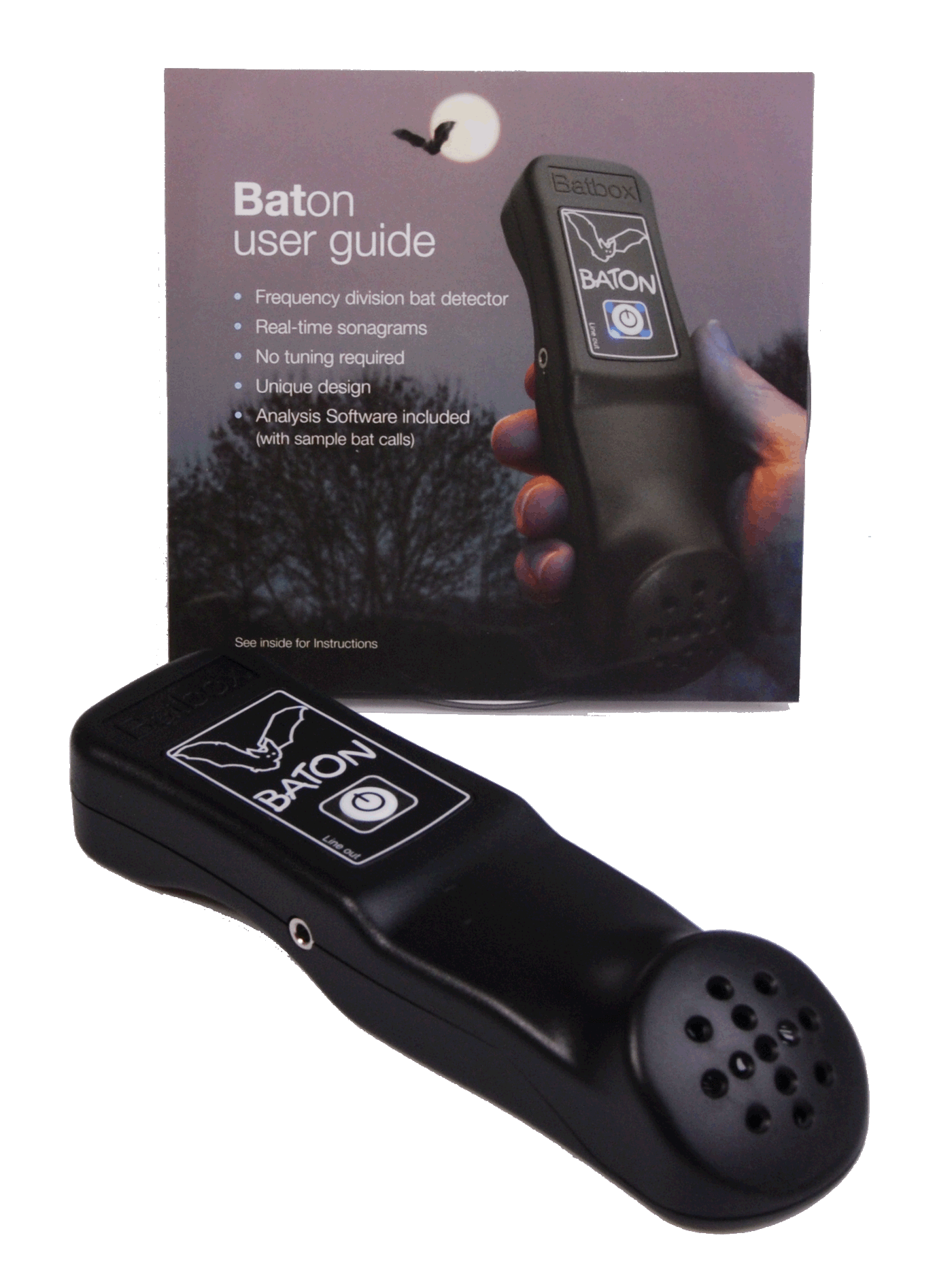 Batbox Baton with BatScan visualizer software – Bat Conservation and ...