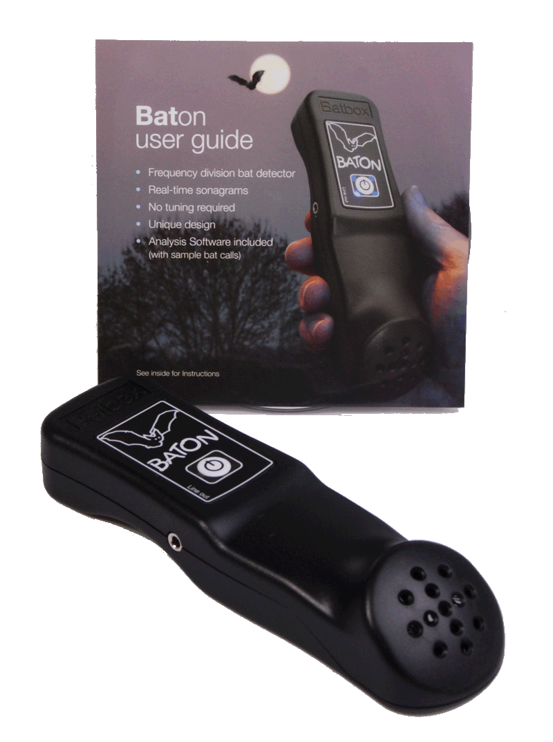 Batbox Baton with BatScan visualizer software