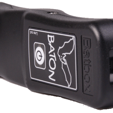 Batbox Baton with BatScan visualizer software