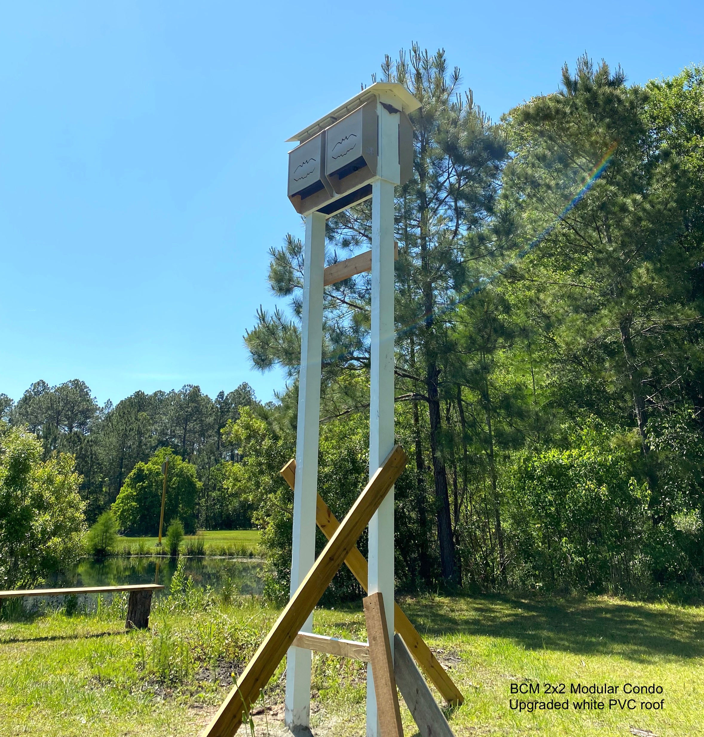 Bat Management Modular Bat Condo 2x2 - Big Bat House – Bat Conservation and Management ...