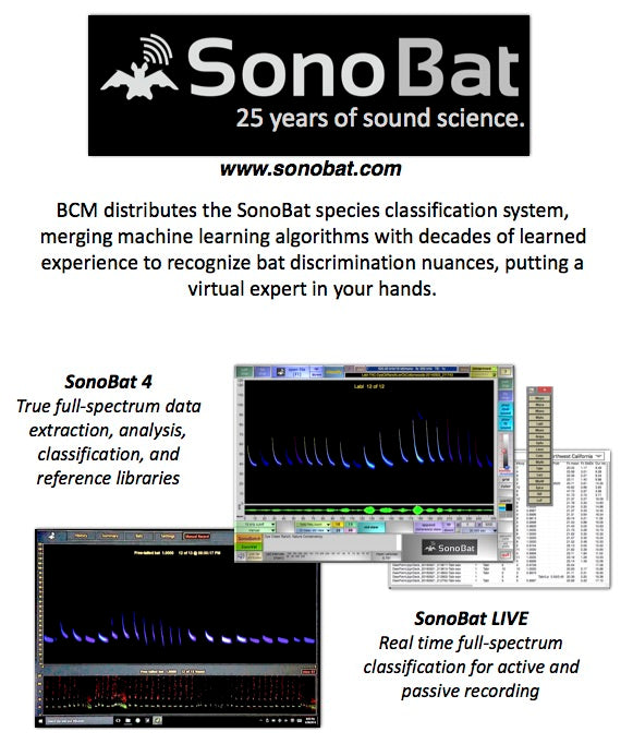SonoBat 4 North America
