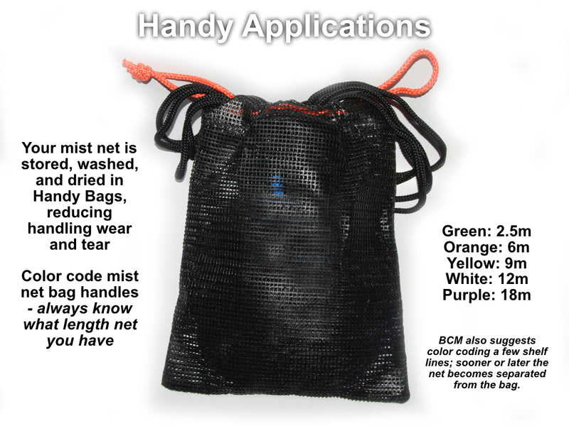 Handy Rope - Guy Rope for Small Mist Nets and Handy Bags – Bat ...